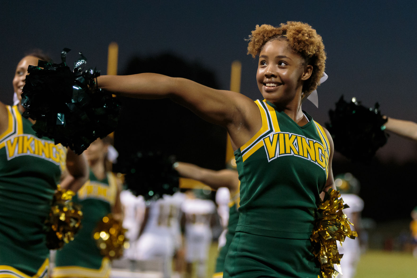 The Central Cabarrus Vikings shut out the Mount Pleasant Tigers 45-0.